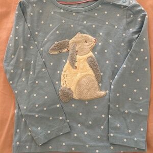 Mini Boden - Bunny Appliqué Shirt - 2T - NWT